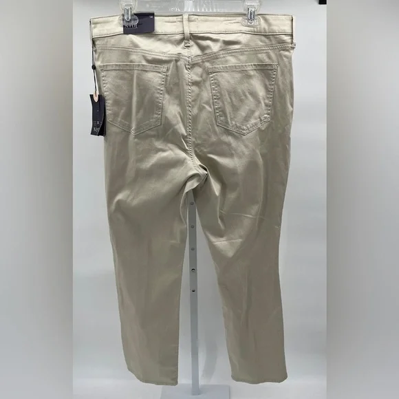 NYDJ Sheri Slim in Feather- Size 14 NWT - Picture 4 of 13